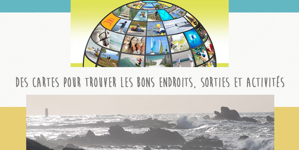 Cartes Des Loisirs Finistère Sud - Pays Bigouden